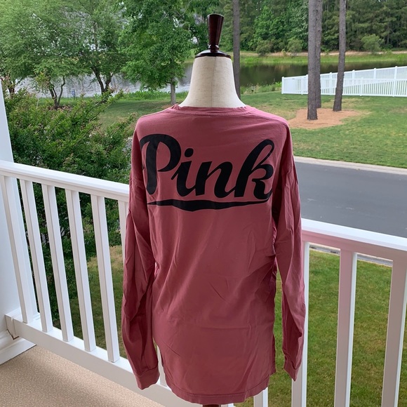 Victoria’s Secret pink Long Sleeve Tee - Picture 1 of 4